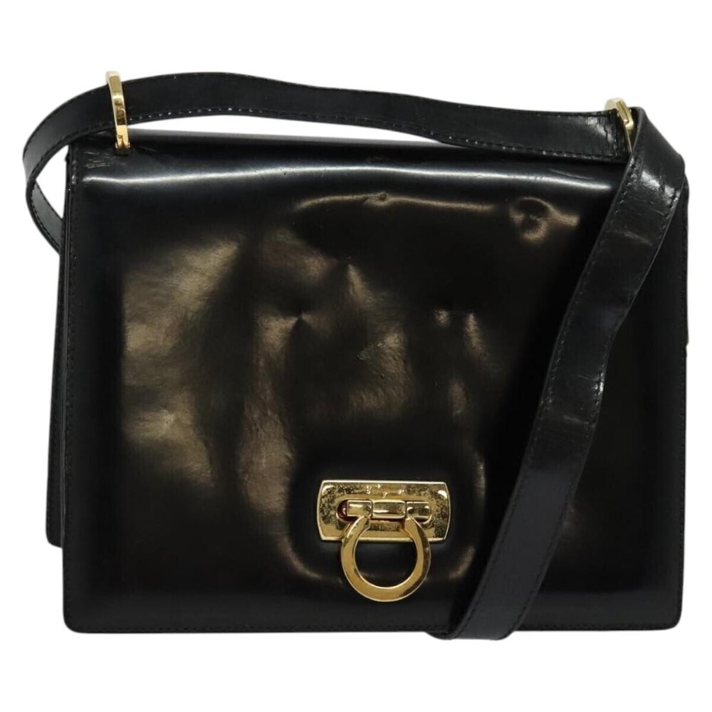 Salvatore Ferragamo Gancini Leather